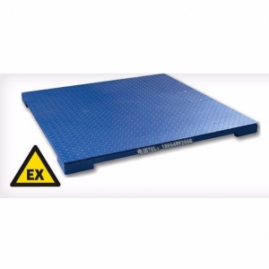 No frame 2 ton floor weighing scale