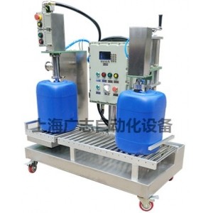 25升自動(dòng)灌裝機 自動(dòng)旋蓋灌裝機