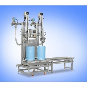 雙速灌裝機 大流量蠕動(dòng)泵化肥溶劑灌裝機