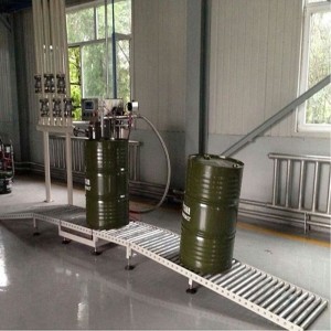 化工灌裝機 用鐵桶塑料桶200L稱(chēng)重式灌裝機 全不銹鋼潤滑油液體灌裝機