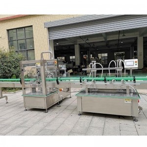 清洗劑壓蓋機 5升自動(dòng)輸送壓蓋機
