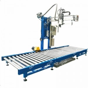 1200公斤IBC噸桶消毒劑包裝機 雙頭稱(chēng)重式包裝機