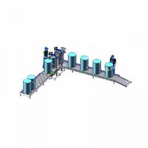 180升手動(dòng)灌裝機,涂料油漆灌裝機