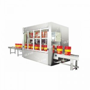 機油壓蓋機 3升自動(dòng)輸送壓蓋機