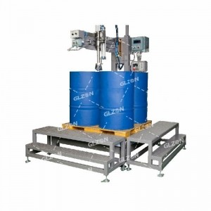 200L無(wú)泡沫灌裝機,洗潔精灌裝機