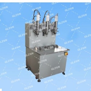 搖臂式托盤(pán)灌裝機-25L洗發(fā)水灌裝機