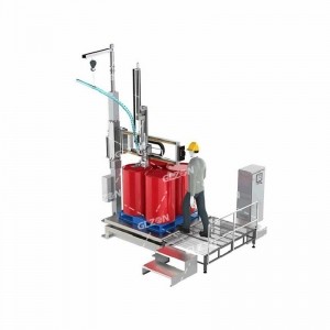200KG稱(chēng)重式液體壓蓋機,聚醚壓蓋機