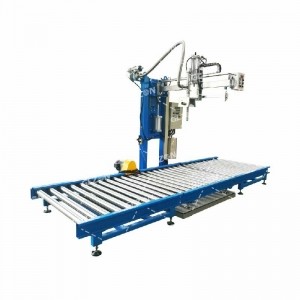 雙頭轉盤(pán)式灌裝機,180升添加劑灌裝機
