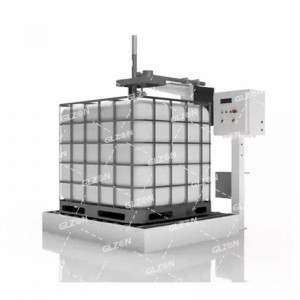 雙頭稱(chēng)重式灌裝機 1200L噸桶化學(xué)液體灌裝機