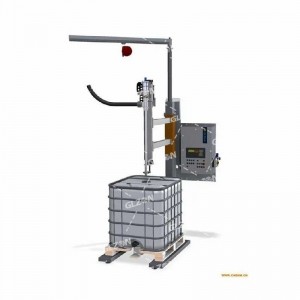 1000L噸桶稱(chēng)重式裝桶機 化工油脂裝桶機
