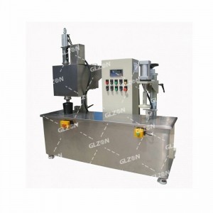 自動(dòng)輸送壓蓋機_1L玻璃油墨壓蓋機
