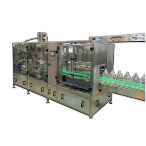 10L全自動(dòng)直線(xiàn)灌裝機-西瓜汁灌裝機