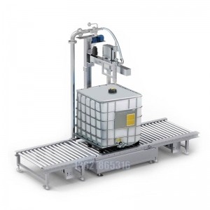 1000L-IBC噸桶消毒液桶裝機-定量稱(chēng)重式桶裝機