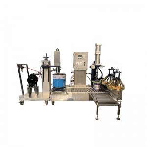 ?防水涂料建材膠水全自動(dòng)包裝機灌裝機