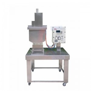 全自動(dòng)抓取式壓蓋機,25KG灰土桶化工助劑壓蓋機
