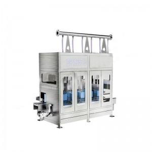 20KG中口桶碗醬灌裝機-液體直線(xiàn)灌裝機