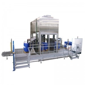 視覺(jué)對口托盤(pán)/IBC 自動(dòng)灌裝機