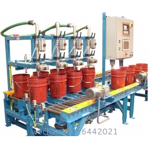 Semi-automatic liquid filler