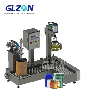 Semi Automatic Paint Filling Machine 5– 25kg for Paint, Coating, and Resin