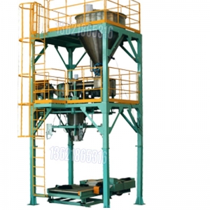 1 ton bag packaging machine with roller conveyor