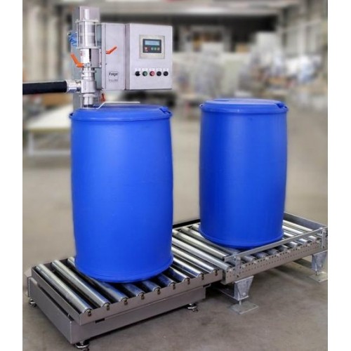 自動(dòng)灌裝機 200L大鐵桶稱(chēng)重灌裝設備 溶劑 樹(shù)脂罐裝設備