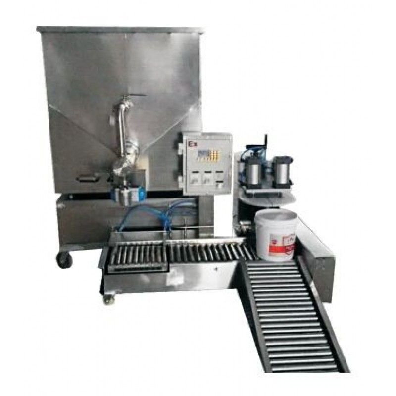 AB膠灌裝機、膩子膏灌裝機