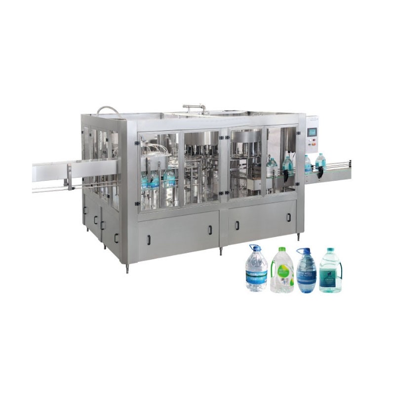 3-10L大瓶水沖洗、灌裝、封口三合一體機
