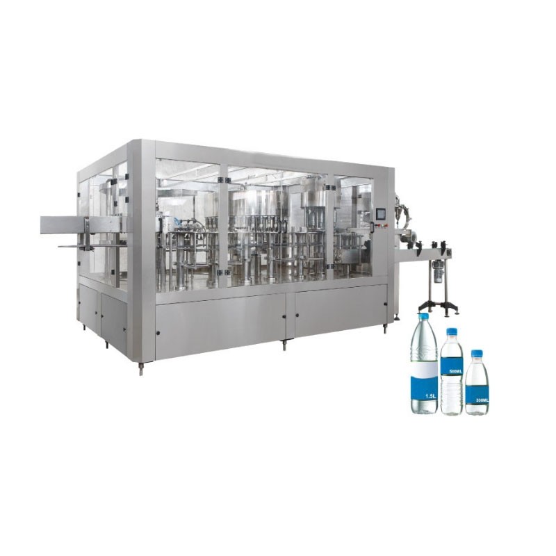 沖瓶、灌裝、封蓋三合一體機