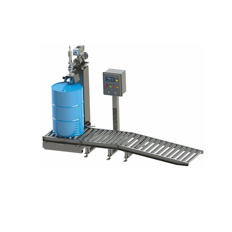 托盤式灌裝機設備生產廠家 200L自動停泵關閥停止輸送計量灌裝機