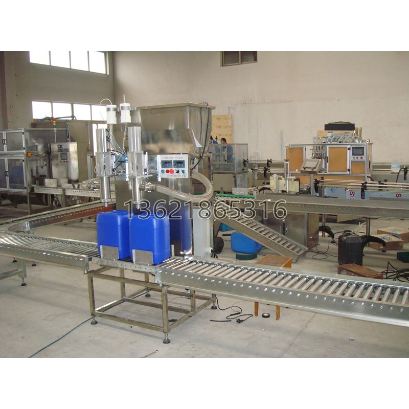 2頭20L大桶液體稱重灌裝機