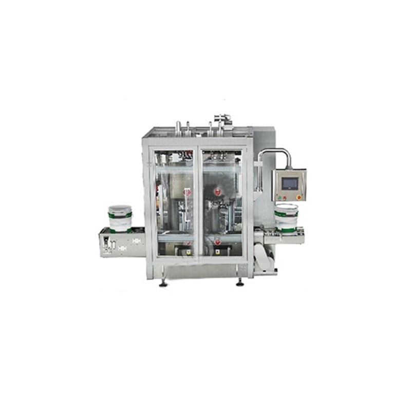 25L自動裝桶分裝線 農(nóng)藥分裝線定制廠家