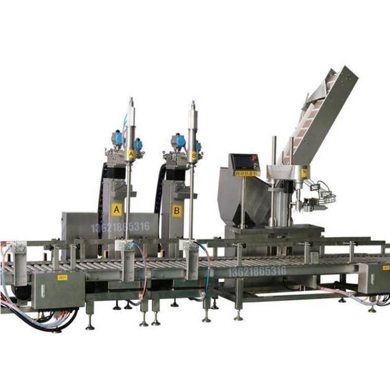 雙頭包裝機(jī) 1000公斤噸桶聚醚包裝機(jī)