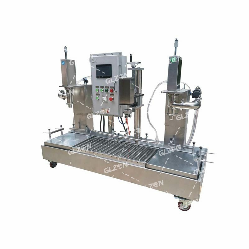 醫藥灌裝機 18KG無(wú)泡沫灌裝機