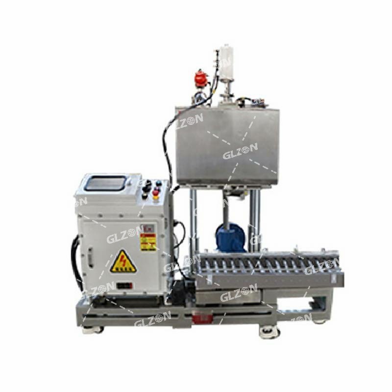 防爆溶劑包裝機,2公斤自動定位包裝機