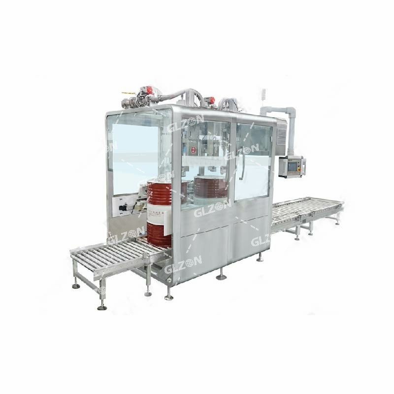 200L香精香料壓蓋機(jī)-自動(dòng)旋蓋壓蓋機(jī)