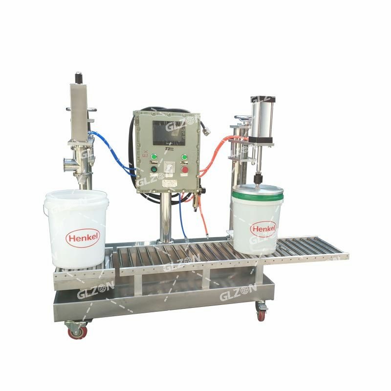 單噴嘴壓蓋機(jī),25KG油漆涂料壓蓋機(jī)