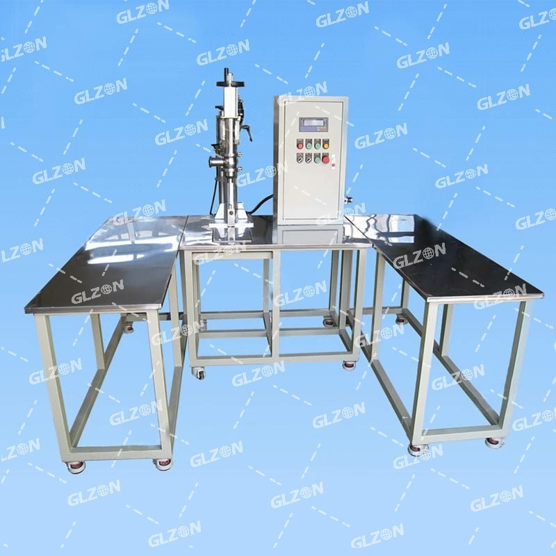 5升白乳膠壓蓋機(jī),自動稱重壓蓋機(jī)