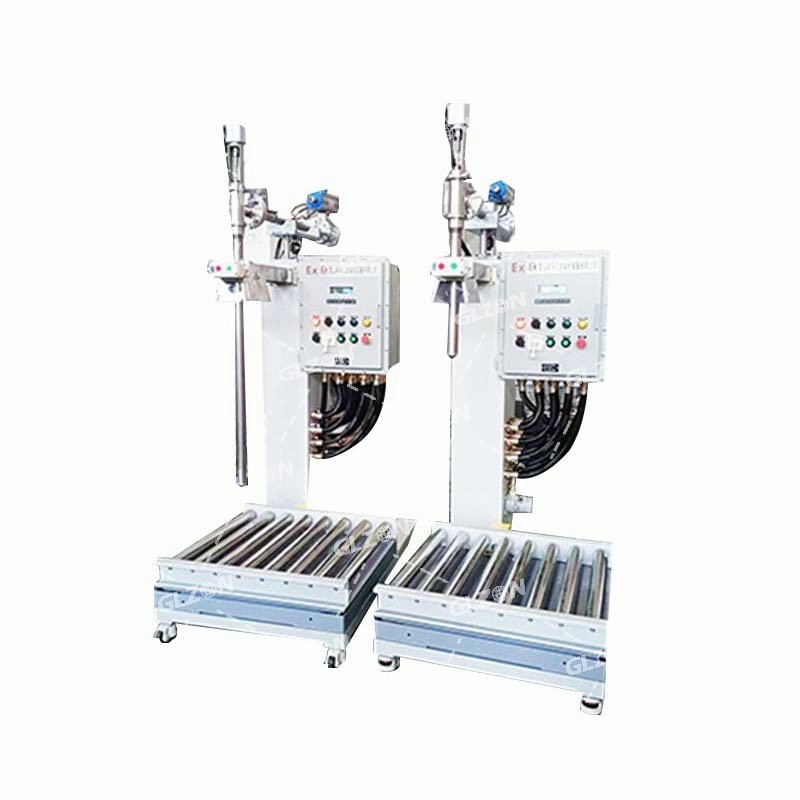 200L自動(dòng)碼垛灌裝機(jī),聚酯灌裝機(jī)