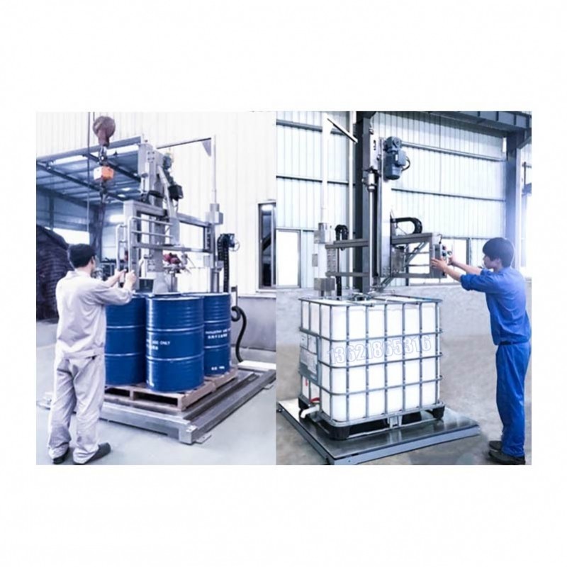 全防腐物料裝桶機(jī),1200L-IBC噸桶大型液體自動(dòng)裝桶機(jī)
