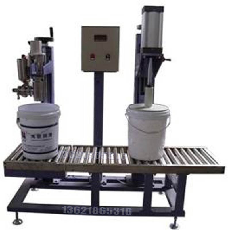 ?自動化設(shè)備 油類灌裝 操作簡單 半自動稱重灌裝機