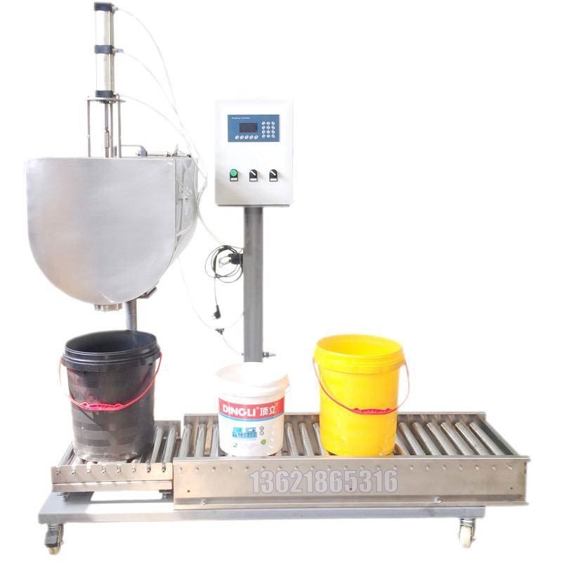 ?半自動(dòng)灌裝秤防腐化工灌裝秤溶劑雙氧水不飽和樹脂潤(rùn)滑油灌裝機(jī)