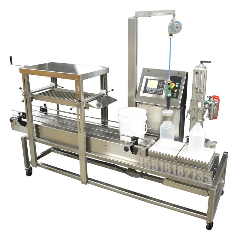 半自動電子凈重灌裝機