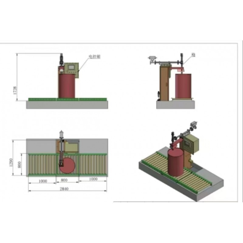 200升液面下稱重灌裝機 DF-200L